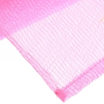 Мочалка для тела скрабирующая «Японская», микс 4-5 цветов, 30*90см (зип пакет и наклейка Ultramarine)✦