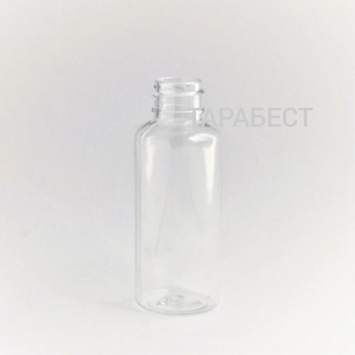 Флакон 050 мл пластик прозрачный горло 18/410