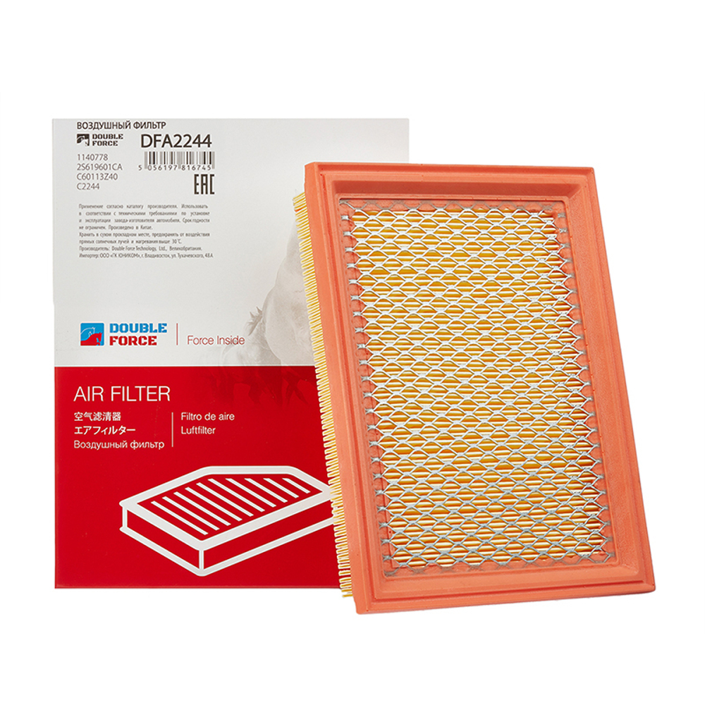 Фильтр воздушный DOUBLEFORCE DFA2244