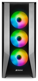Корпус Sharkoon TG7M RGB черный