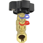 Static balancing valve Elephant PSI 232 brass, Threaded NPT/BSP connection