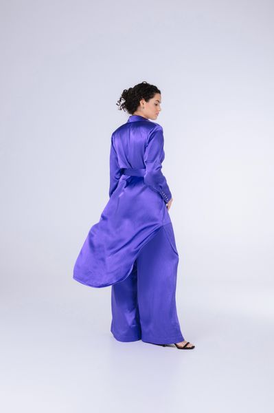 Брюки из натурального шелка Violet