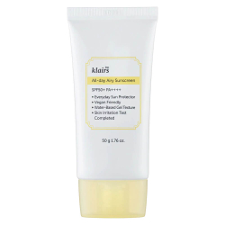 Dear, Klairs All-day Airy Sunscreen SPF 50+ PA++++ легкий солнцезащитный крем