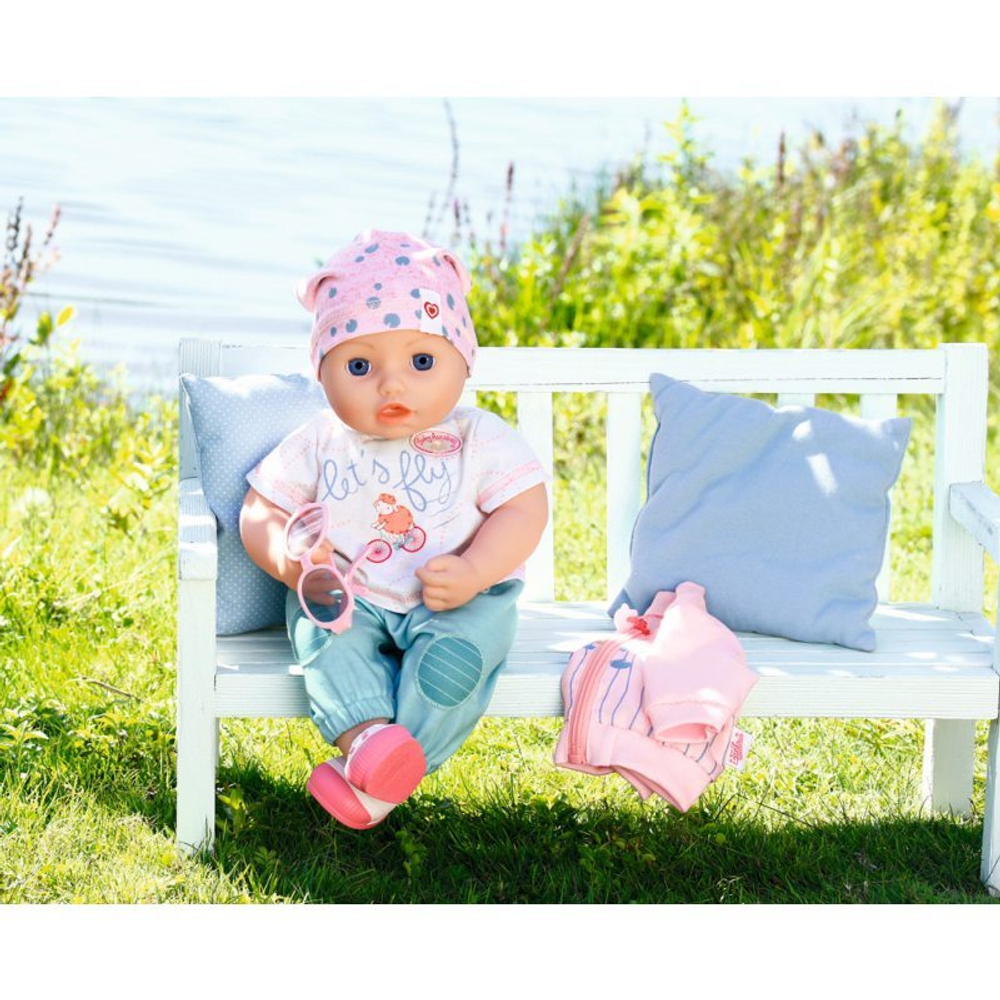 Baby Annabell - Роскошный комплект велосипедной одежды для куклы 43 см 703342