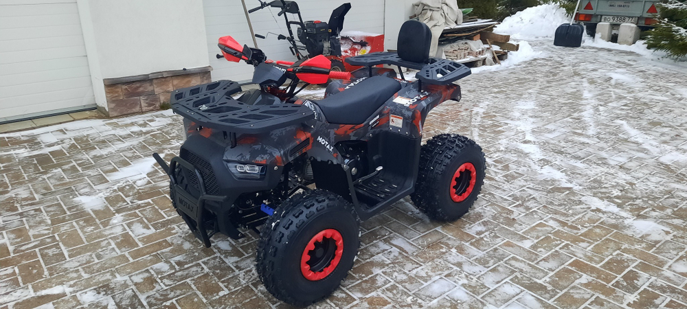 Квадроцикл MOTAX Grizlik Super Lux 125cc (2024). БУ - тест-драйв