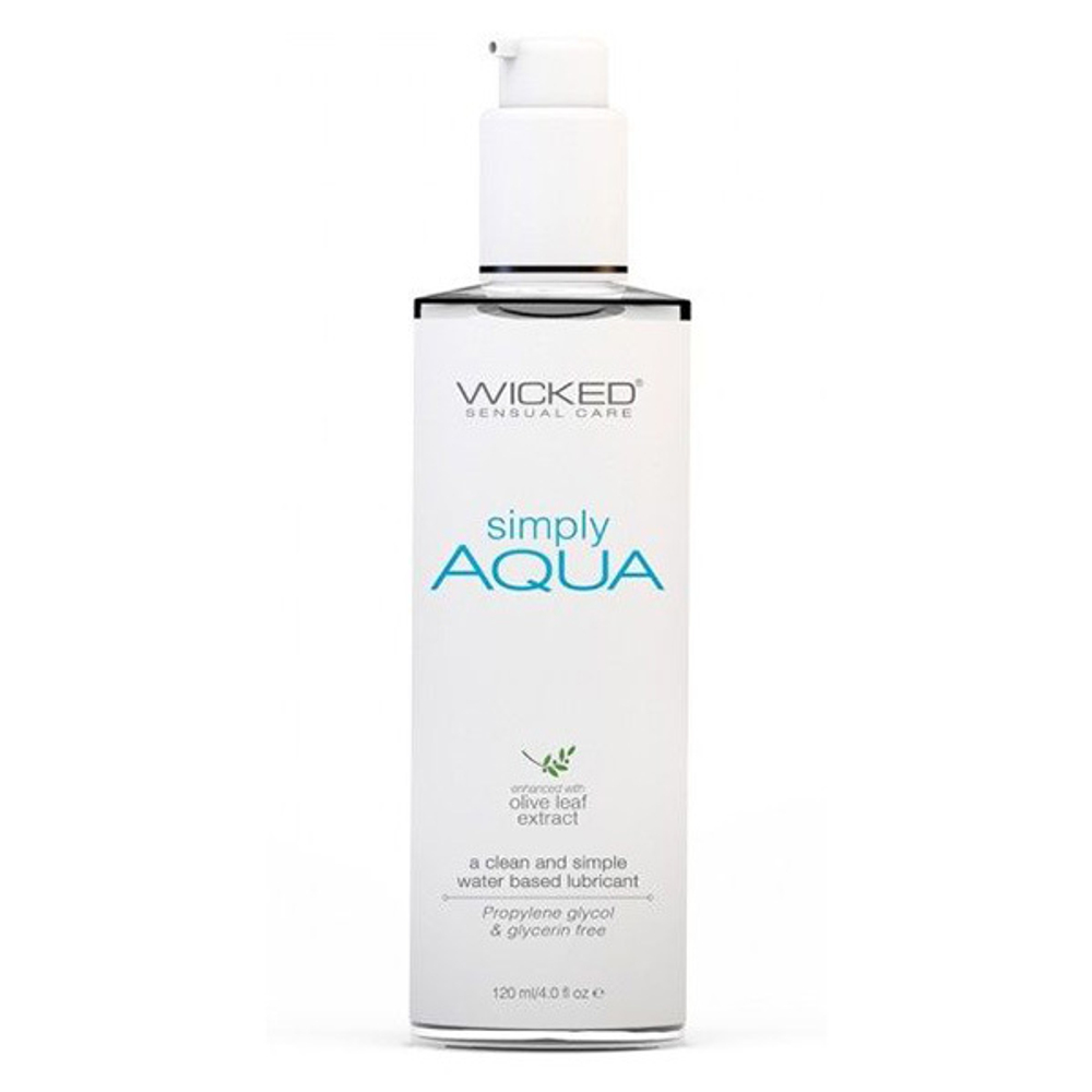 Легкий лубрикант на водной основе Wicked Simply Aqua 120мл