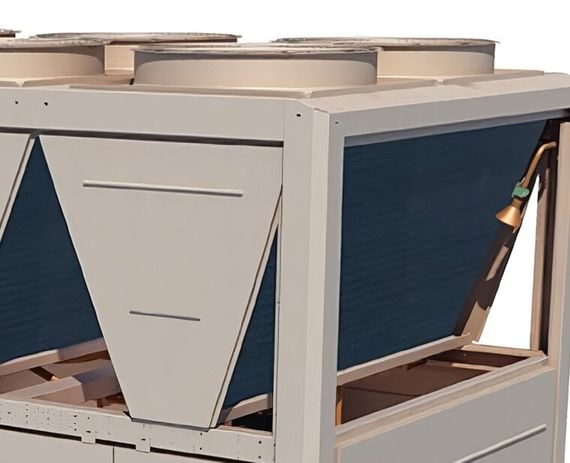 Чиллер с воздушным охлаждением Dantex DN-920CJBFL/SF — (2)