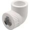 Угольник THERMOLIGHT комбинированный PP-R ВР 25х1/2quot; белый (20/160)