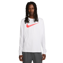 Мужская теннисная футболка теннисная Nike Sportswear Long-Sleeve T-Shirt - white