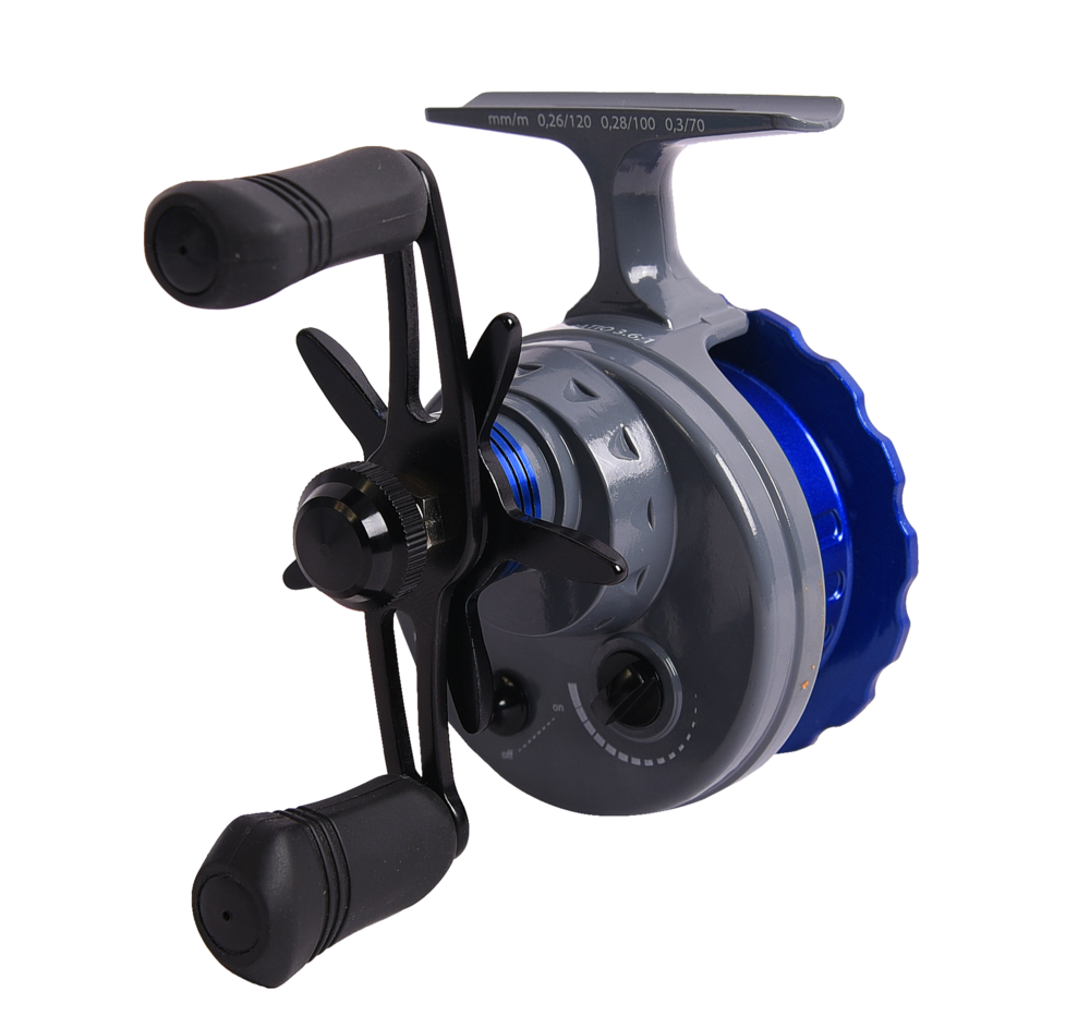 Катушка инерционная (зимняя) Black Side ICE ZEAL BL/GR (4+1 подш.)