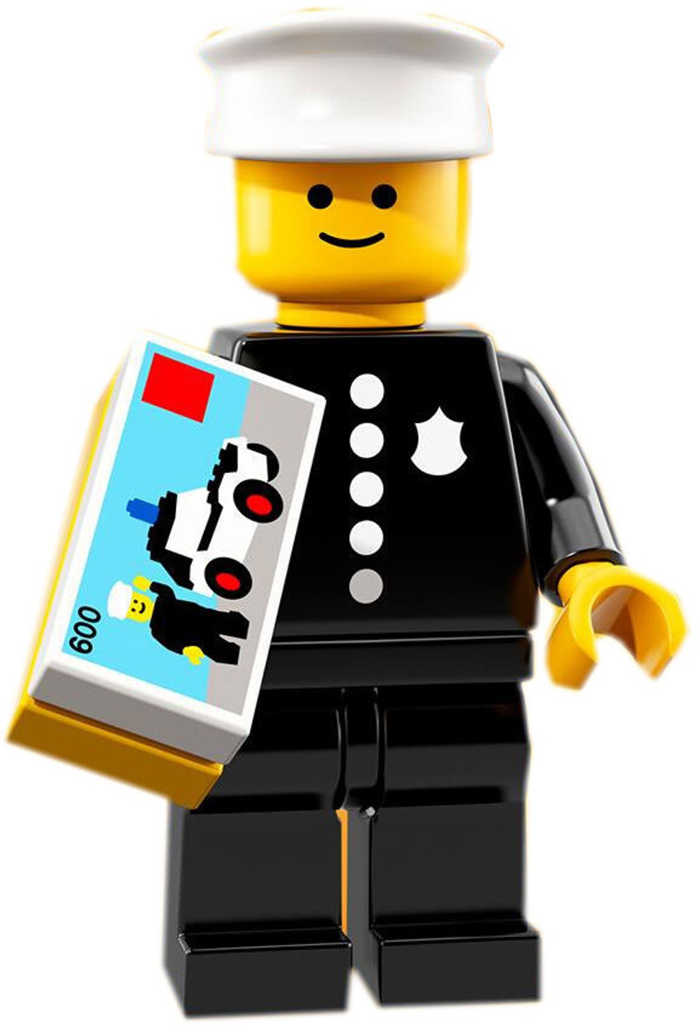 Минифигурка LEGO col18-8 Классический полицейский 1978 года