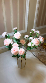 пионовидные светло-розовые