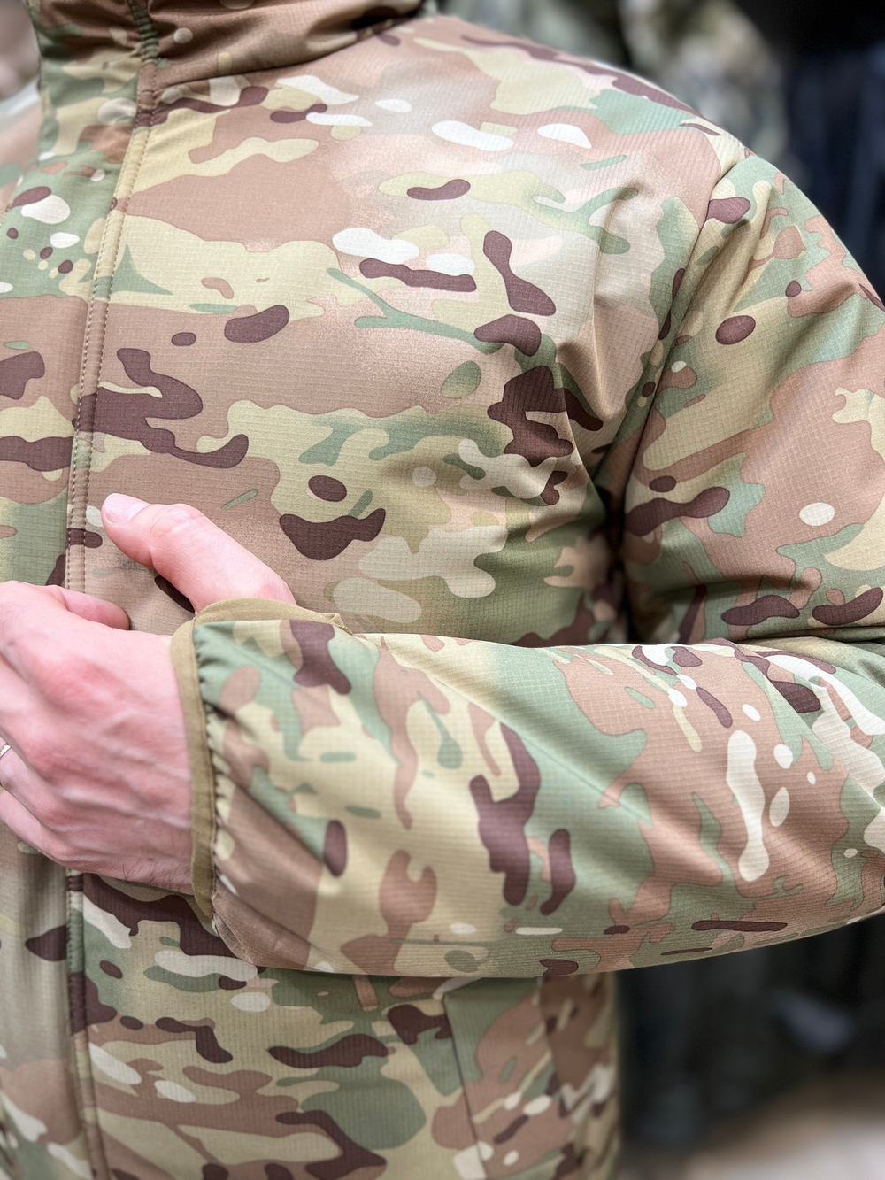 Куртка Двухсторонняя, GONGTEX Мультикам Песок