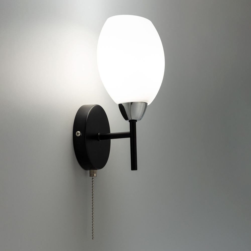 Citilux Флорида CL148315 Бра с выключателем Чёрное