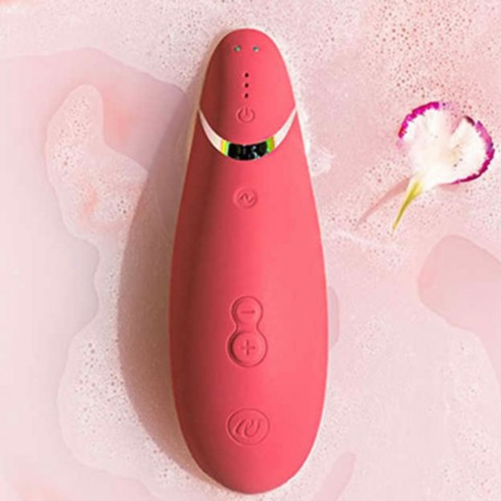 Бесконтактный клиторальный стимулятор Womanizer Premium 2 розовый
