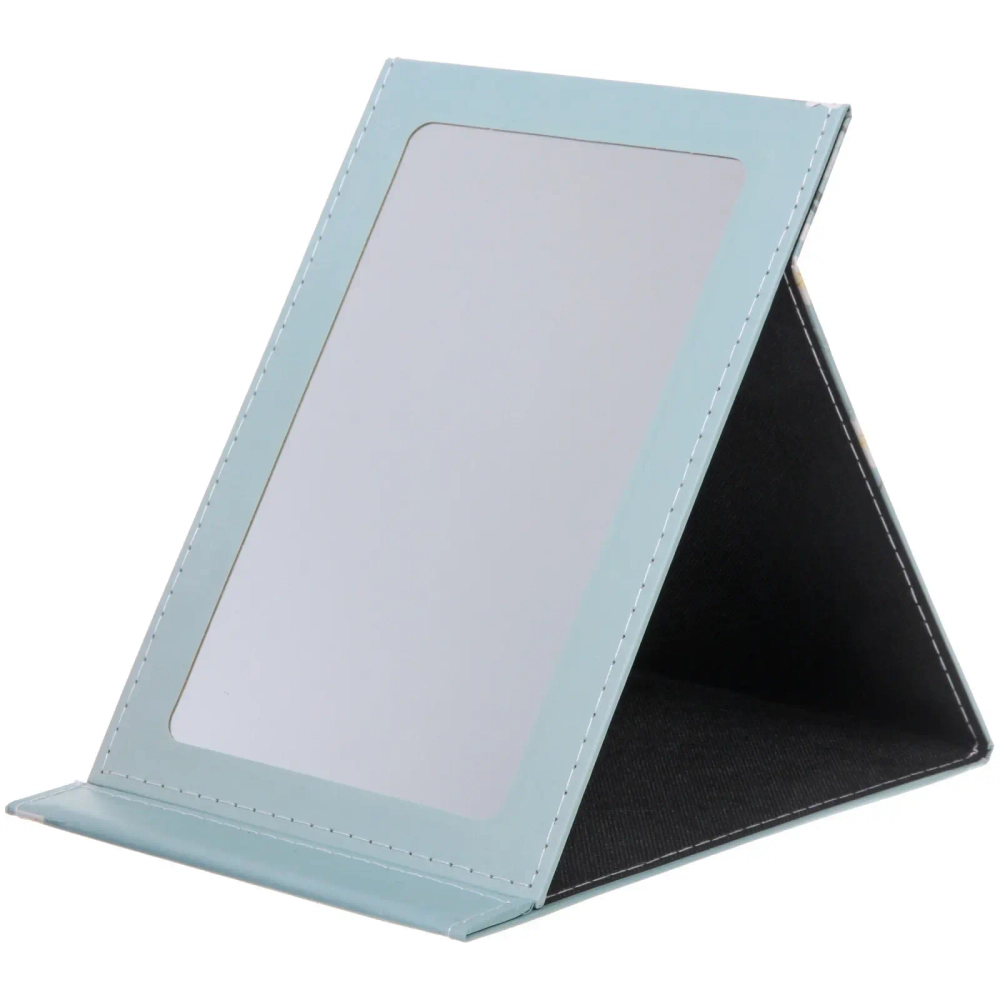 Зеркало косметическое складное «ФОРТУНА БРИ», микс 4 дизайна, сакура, 20*27,5см