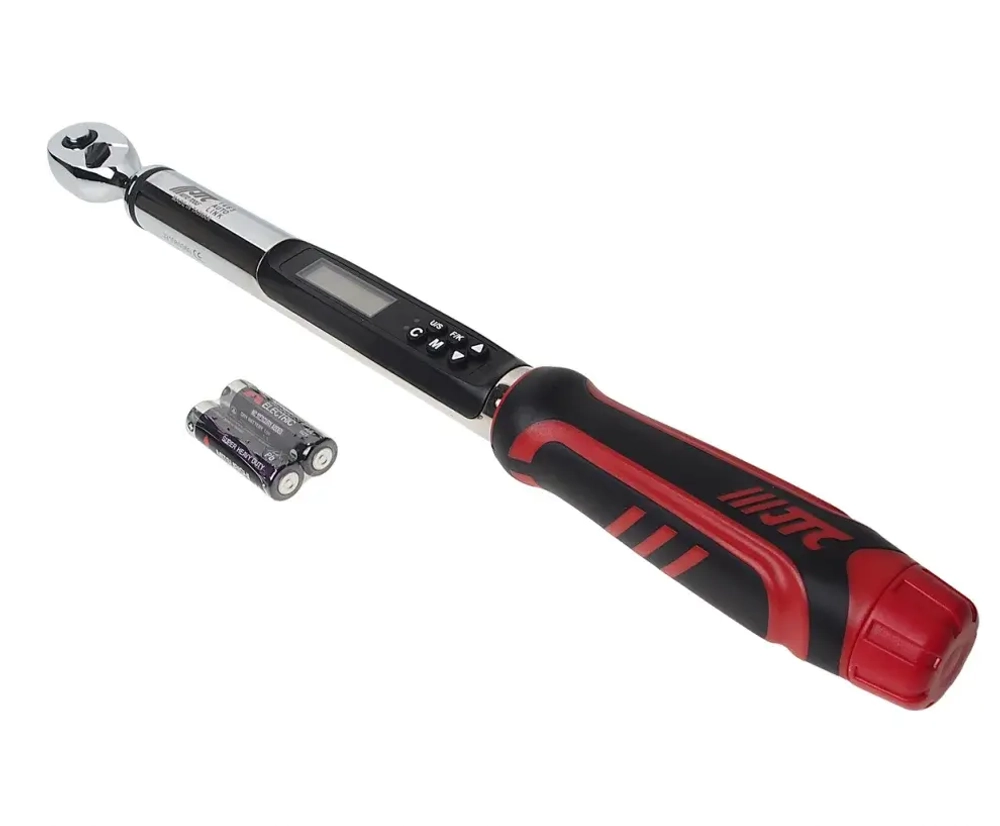 JTC-1463 - Ключ динамометрический 3/8" 7-135Нм 425мм с цифровой индикацией JTC