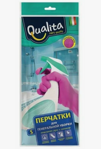 ПЕРЧАТКИ ЛАТЕКСНЫЕ QUALITA S