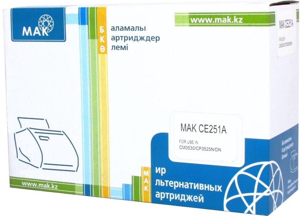 Картриджи МАК CE251A (0020720) голубой (cyan)