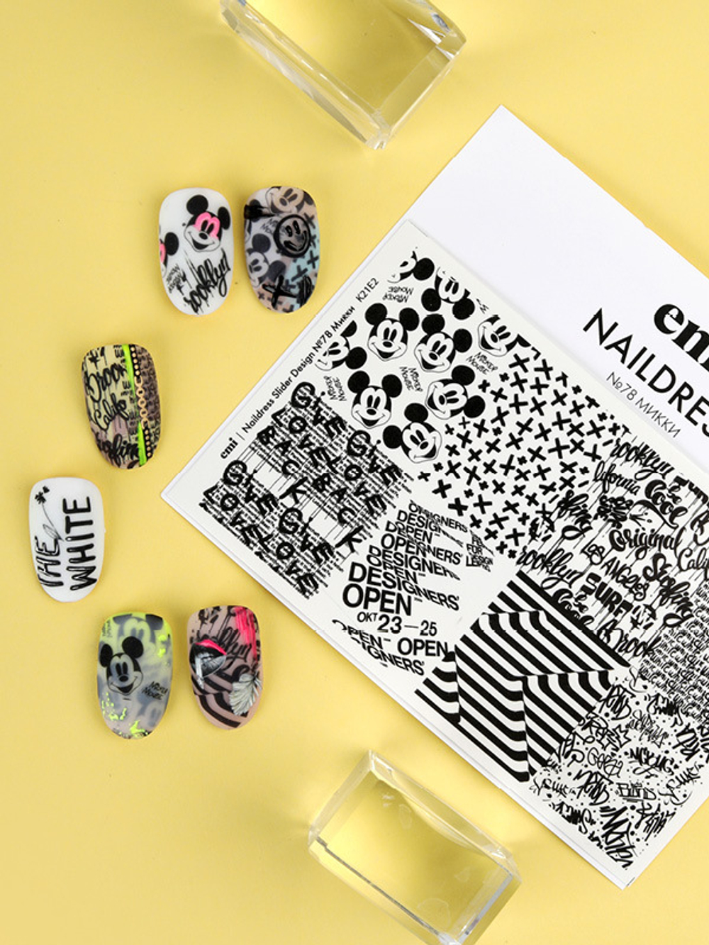 Naildress Slider Design №78 Микки