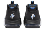 Nike Air Max Penny Orlando mid-top retro basketball shoes men's black and white blue 2022 Edition