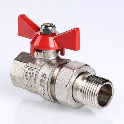 Кран шаровой  с полусгоном 1/2"