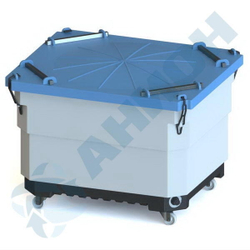 Крышка на контейнер 640 л Анион(1215x1015x45см;синий) - арт.559520