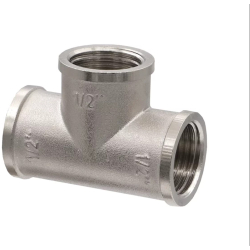 Тройник VIEIR ВВВ 1/2" тяж. никел. TFN333-Z