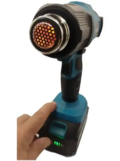 Фен аккумуляторный строительный с регулировкой температуры 60/540 С.