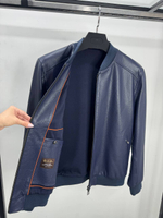 Кожаный бомбер Loro Piana