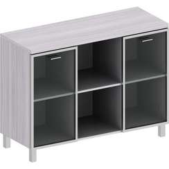 Тумба многофун. со стекл.(бронза) Президент-Про ПР504 1200х450х900