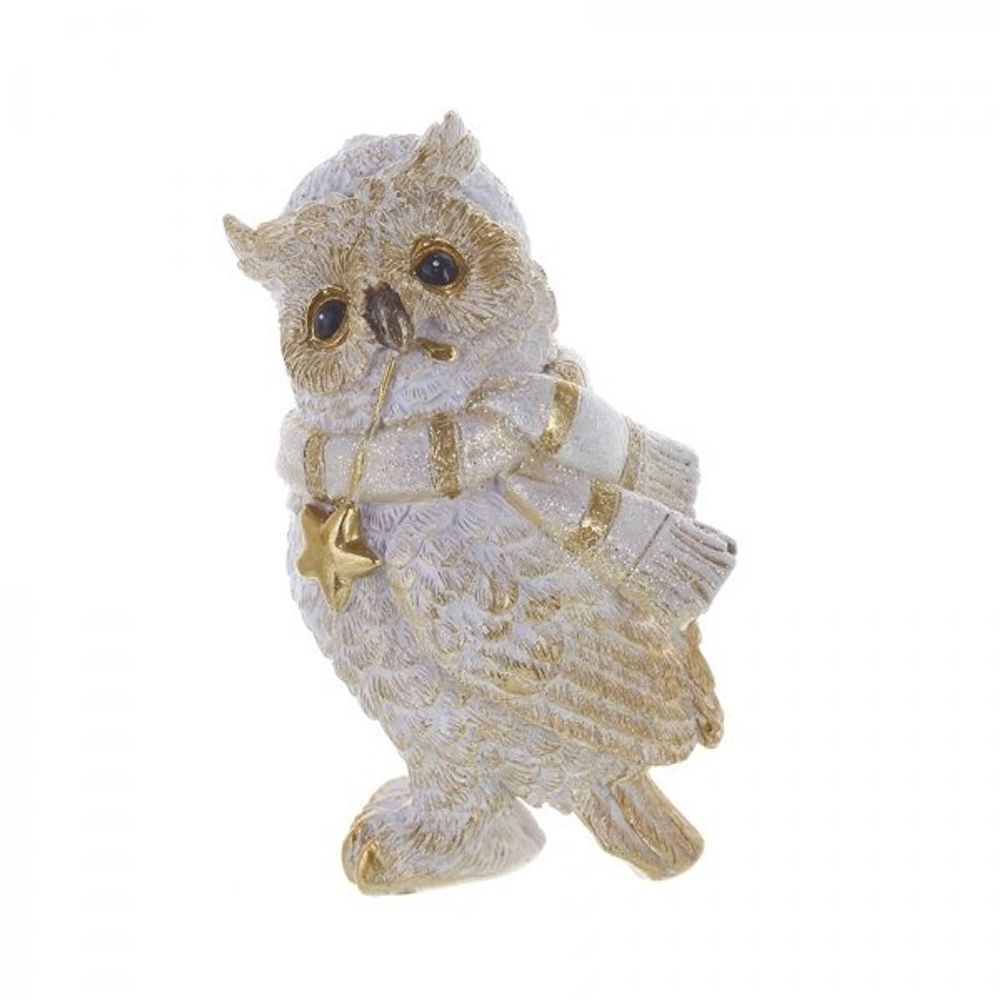 GAEM Фигурка декоративная "Сова", L5 W5 H9 см, 2в.