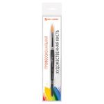 Кисть художественная проф. BRAUBERG ART CLASSIC, синтетика жесткая, круглая, № 10, короткая ручка, 200653