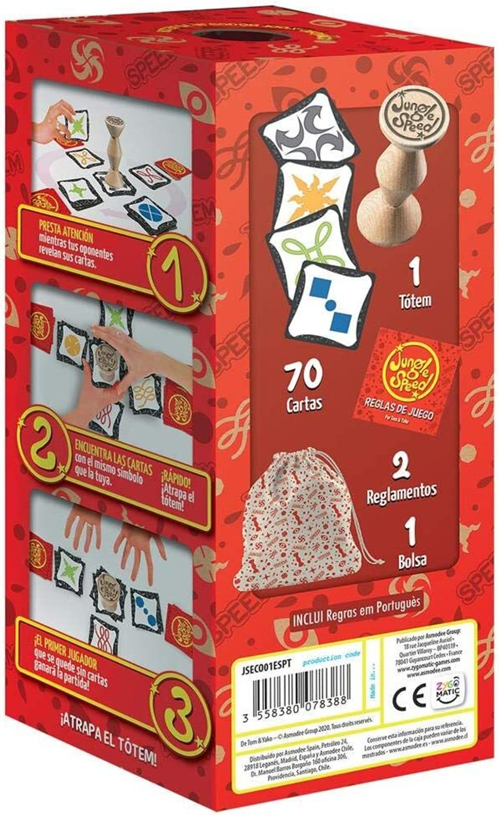 Дикие джунгли (Jungle Speed) на скандинавских языках