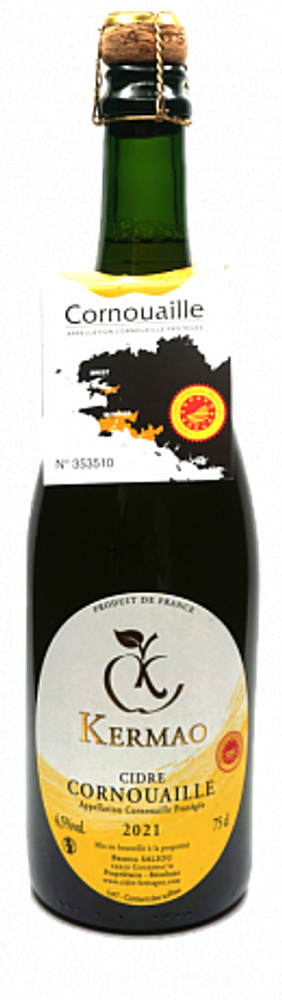 Сидр Кермао Корнуай AOP / Cidre Kermao Cornouaille AOP 0.75 - стекло