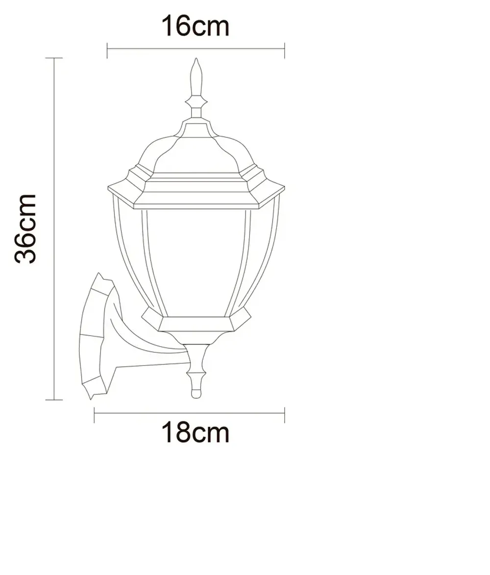 Уличный настенный светильник Arte Lamp