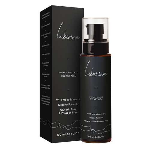 Интимный гель Luberium Velvel Gel, 100 мл – с маслом макадамии