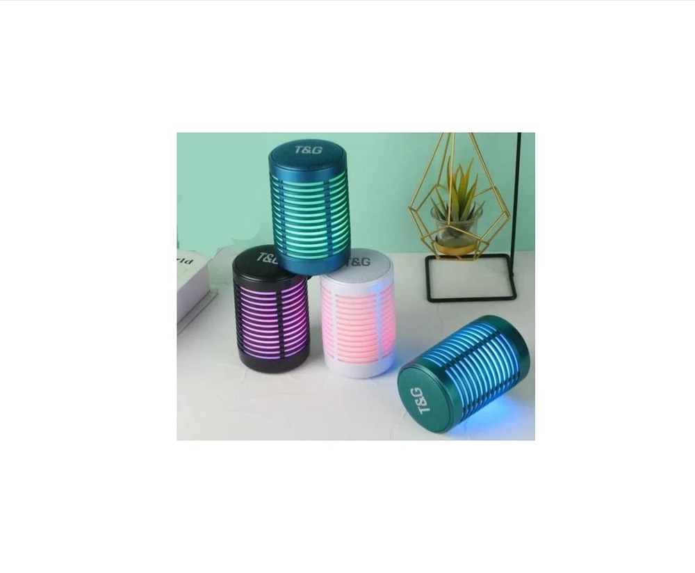 Беспроводная колонка TG-371 (5W/TF/FM) RGB