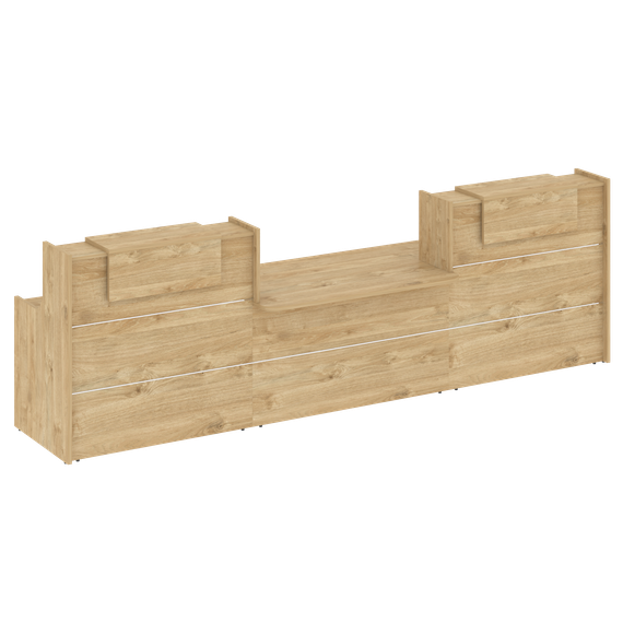 Onix Ресепшн O.R-K-18 Тиквуд Светлый 3790*766*1187