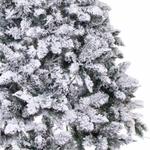 Ёлка «Снежные огни» 180 см, ПВХ с белым напылением 230 ламп LED (728 веток)