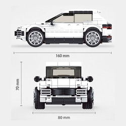 Конструктор Mould King Models 27025. Porsche Cayenne, 415 деталей