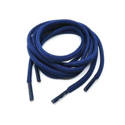 ШНУРОК ОБУВНОЙ С НАКОНЕЧНИКАМИ 90см*d4мм, цвет  синий