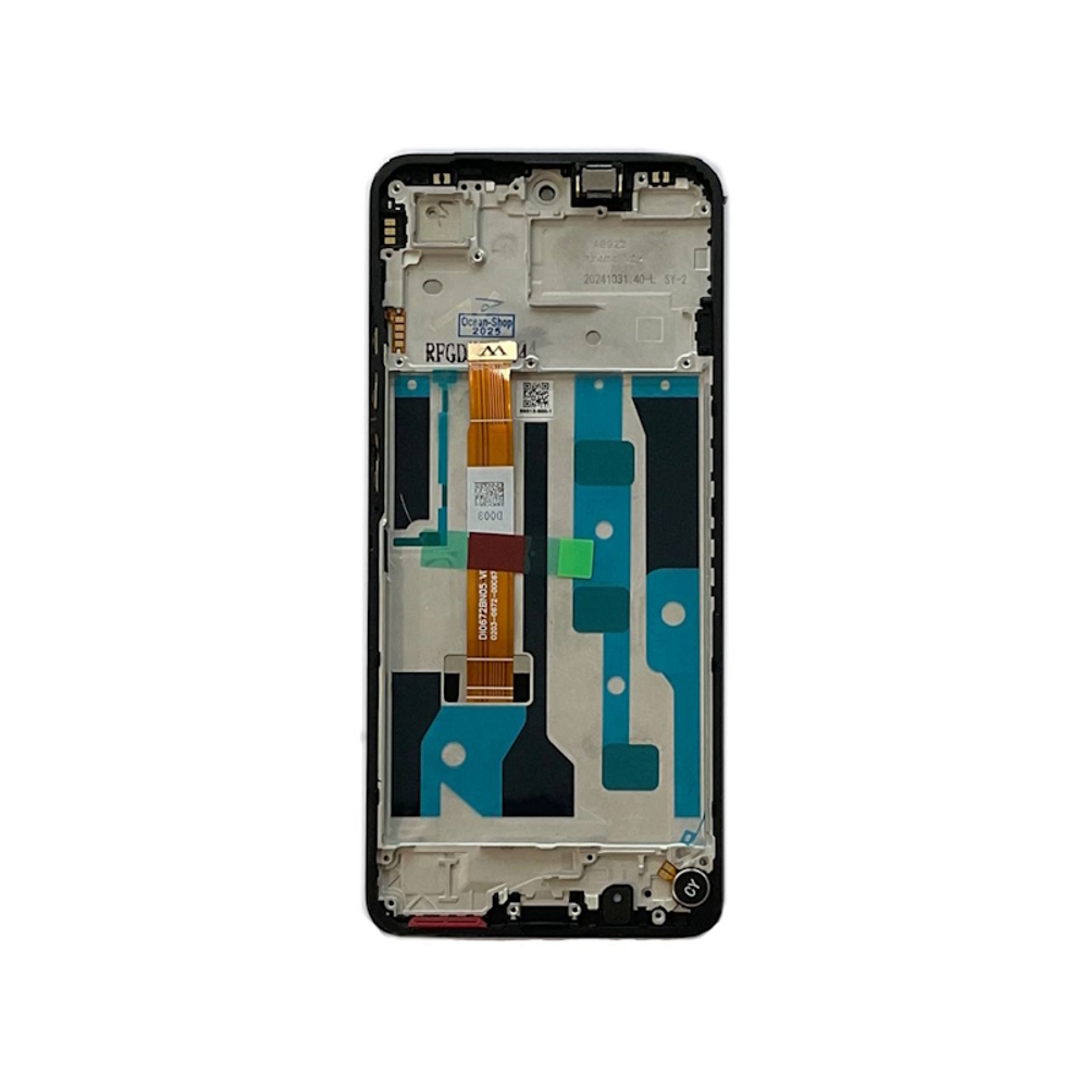 Дисплей для Realme C75 (RMX3941) с тачскрином и рамкой Черный - OR