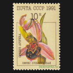 СССР 1991 г № 6315-6319 Серия Орхидеи Чистая MNH **