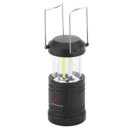 Фонарь светодиодный кемпинговый KB-502 АР "Заря" 3COB 1.5Вт складной магнит крючок элементы питания 3хAA (не в комплекте) пластик (картон. упак.) Эра Б0030188