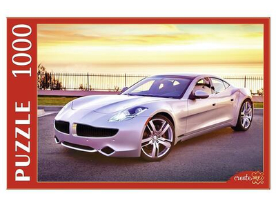 Пазл 1000эл. "Серебристая авто" КБ1000-7866