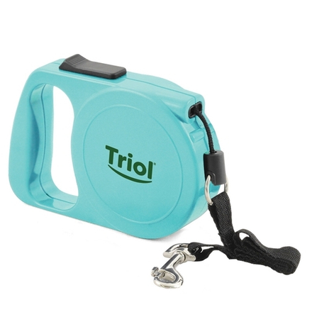 Поводок-рулетка для собак 5м до 10кг, трос Триол