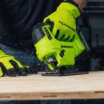 Лобзик акк. Greenworks GD24JS90, 24V, б/щет, 90 мм,0-3000/мин,4 ст.маятник,LED,1х4Ач,ЗУ,кор (3601707CUB)