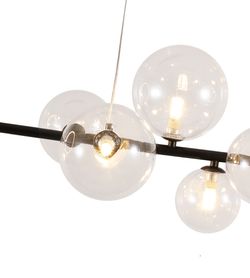 Kink Light 07608-10A,19 Люстра Иона черный G9+Led