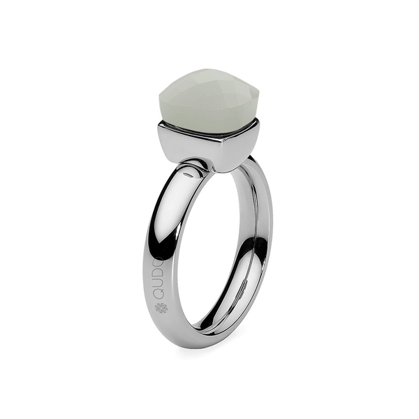 Кольцо Qudo Firenze Light Grey Opal 16 мм 610319 BW/S размер 16